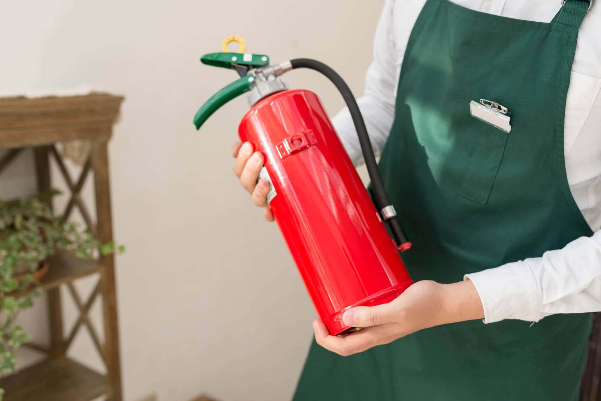 不要になった消火器の処分方法