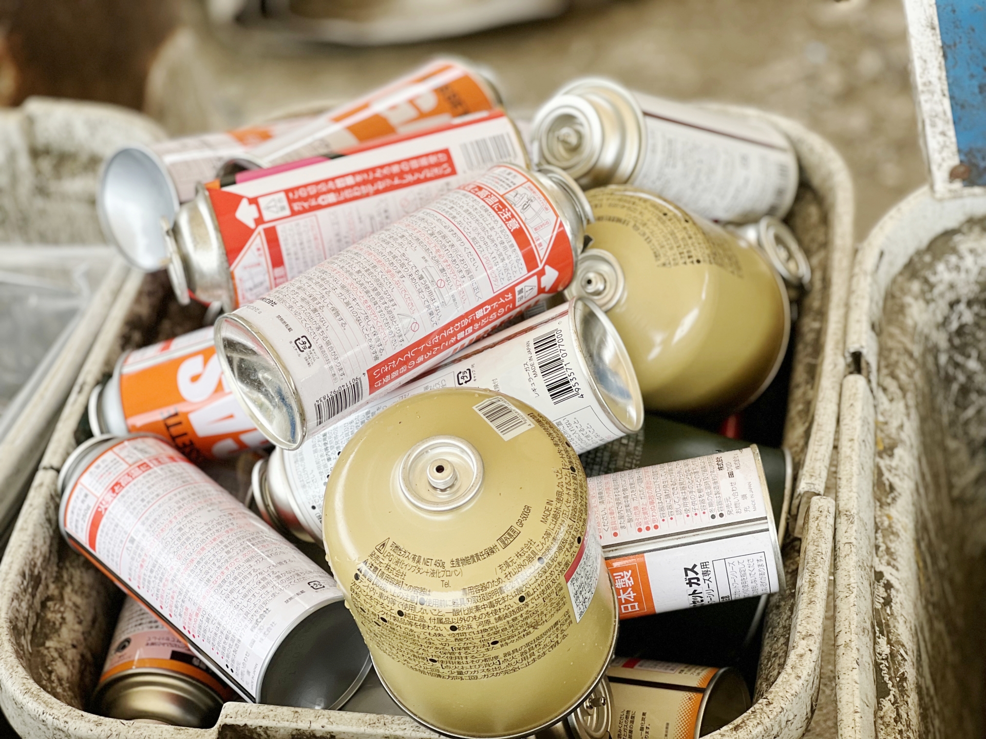 未使用のカセットボンベの処分費用とは